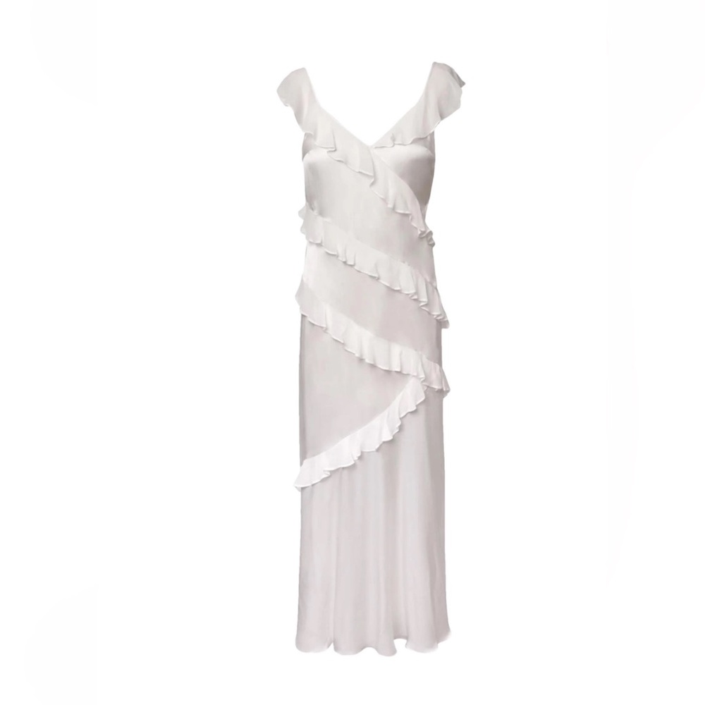 Rixo Silk Maxi Dress